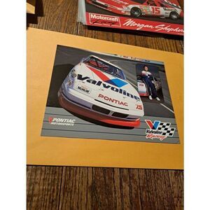 Vintage 1989 Morgan Shepherd Valvoline #75 NASCAR Driver Card Raymock Pontiac